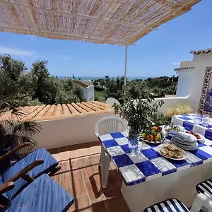 Shades Of Blue With Ocean View - Fast Wifi Apartment Porches (Algarve)